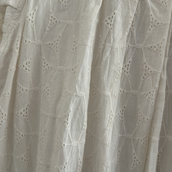 Beautiful 100% cotton white babydoll dress NWT ✨ - Picture 7 of 7